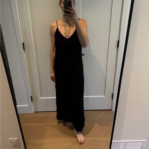 Elegant Black Maxi Dress